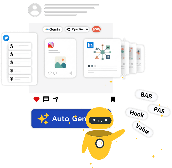 Growthrik AI content generation dashboard — an all-in-one Rytr alternative for founders